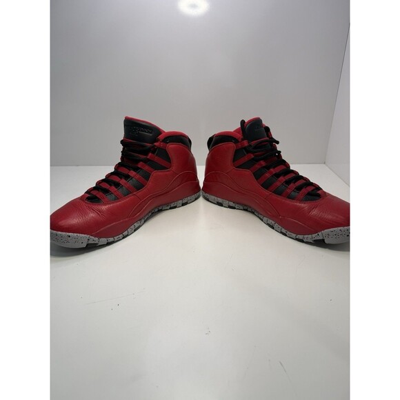 🔥 Air Jordan 10 Retro 30th Anniversary “Gym Red” 705178-601 – Size 10.5 (US) - Picture 7 of 15